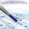 A2Z Scilab Flat Hollow Handle Tweezers, Bent Toothed 4.75L, Stainless Steel, Blue Band A2Z-ZR898 - alternate 4